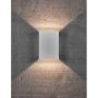 Nordlux væglampe Fold 15 hvid LED