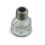 Spidsmuffe galvaniseret 3/4-½"