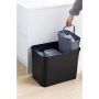 SmartStore opbevaringsboks Collect 76 L sort 57x38x42 cm