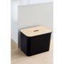 SmartStore opbevaringsboks Collect 76 L sort 57x38x42 cm