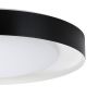 Eglo Laurito loftlampe 2760lm Ø490 sort/hvid