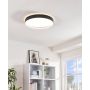 Eglo Laurito loftlampe 2760lm Ø490 sort/hvid