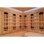 Sanotechnik sauna Deluxe inde infrarød 2,1 m² 3-4 pers.