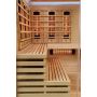 Sanotechnik sauna Deluxe inde infrarød 2,1 m² 3-4 pers.