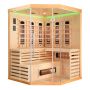 Sanotechnik sauna Deluxe inde infrarød 2,1 m² 3-4 pers.