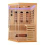 Sanotechnik sauna Deluxe inde infrarød 2,1 m² 3-4 pers.