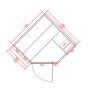 Sanotechnik sauna Talinn inde 2,1 m² 3 pers.