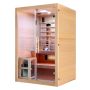 Sanotechnik sauna TwinCombi inde infrarød 1,6 m² 2 pers.