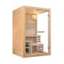 Sanotechnik sauna Panorama inde 1,6 m² 2 pers.