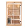 Sanotechnik sauna Panorama inde 1,6 m² 2 pers.