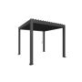 Biohort pergola str. 3x3 mørkegrå