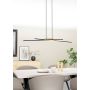 Eglo Panagria langbordspendel LED 3000K sort/træ 93,5 cm