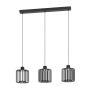 Eglo langbordslampe Ginestrone-z l900 RGBTW 3x450lm sort