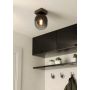 Eglo Filago loftlampe E27 sort/natur/sort