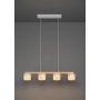 Eglo Portico-Z pendel LED RGBTW 4x500lm stål/glas 88 cm