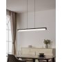 Eglo Cardito langbordlampe sort/klar dæmpbar