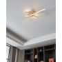 Eglo Selvina loftlampe 2 lyst trælook 69 cm 