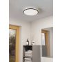 Eglo LED-plafond Margidore hvid/sort 2250 lm Ø34 cm