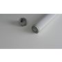 Eglo Easy Fix lysarmatur 12W 4000K IP65 grå/hvid 60 cm