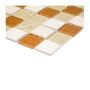 Mosaik CM M432 glas & sten mix beige 32,7x30,2 CM