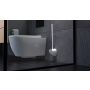 Sanimaid toiletbørste Copenhagen mat hvid