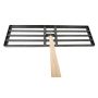 HOME It Garden plæneudjævner stål/træ 85,5 cm