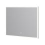 Camargue LED-spejl Svanholm Fur 90x75 cm