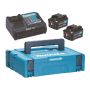 Makita batteripakke 2 x BL1040B + DC10SB