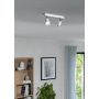 Eglo Sarria spot 2L hvid/krom