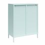 Notio Living skab lav metal/glas mint 800x1020x400 mm