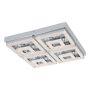 Eglo loftlampe Fradelo 4x1250lm 520x520 krom