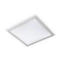 Eglo Competa 1 loftlampe LED 3000K hvid/sølv 34x34 cm