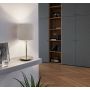 Eglo bordlampe Pasteri h275 bs/taupe