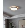 Eglo Competa 1 loftlampe LED 3000K børstet stål Ø43 cm