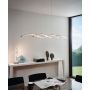 EGLO LED-pendel Lasana 2 krom 2x14 W