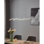 EGLO LED-pendel Lasana 2 krom 2x14 W