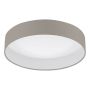 Eglo palomaro 1 loftlampe Ø405 18W 2000lm dæmpb. taupe