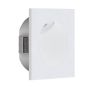 Eglo  indbygningsspot Zarate hvid 80x80 mm