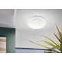 Eglo plafond Frania med stjerneeffekt hvid Ø28 cm