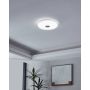 Eglo Lanciano 1 loftlampe LED dæmpbar hvid Ø40 cm inkl. fjernbetjening