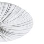 Eglo LED plafond Nieves hvid/sølv 33 W Ø51 cm 