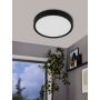 Eglo LED-loftlampe Musurita sort Ø34 cm