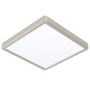 Eglo Fueva-Z plafond nikkel 2500 lm 285x285 mm 
