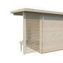 Palmako sauna Sanna ubehandlet 4,1 m²