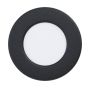 Eglo Fueva 5 indbygningsspot Ø86 2,7W 330lm 4000K IP44 sort