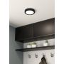 Eglo Fueva 5 plafond Ø160 11W 1350lm sort