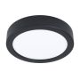 Eglo Fueva 5 plafond Ø160 11W 1350lm sort