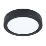 Eglo fueva 5 plafond Ø160 11W 1350lm 4000K sort
