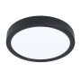 Eglo Fueva 5 plafond Ø210 17W 2000lm 4000K sort