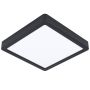 Eglo Fueva 5 plafond 210x210 17W 2000lm sort